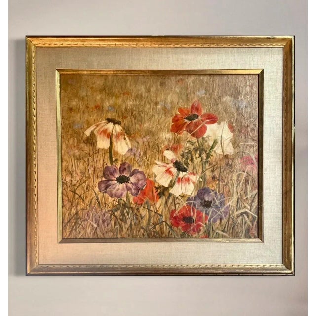 Impressionist Flower Still Life Painting New Hope School. For Sale - Image 12 of 12