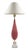 Murano Tall Mid-Century Murano Pink Lamp - Marble Base For Sale - Image 4 of 4