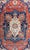 Large Antique Persian Fine Weave Serapi Rug With Bold Geometric Medallion For Sale - Image 4 of 10