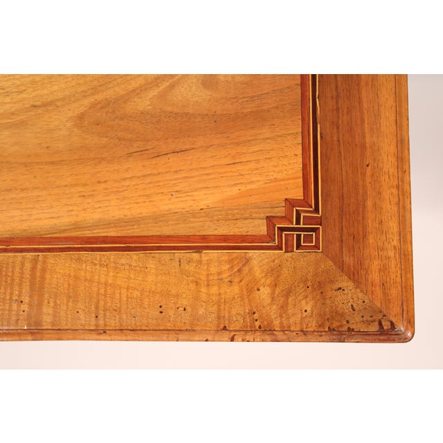 Antique Continental Louis XVI Style Walnut Chest of Drawers For Sale In Los Angeles - Image 6 of 13