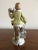 1980s Vintage Boy Holding Light Lantern Figurine For Sale - Image 5 of 11