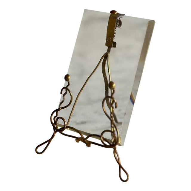 Art Nouveau Brass Picture Frame, Vienna, 1900s For Sale