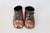 Copper Mid-Century Copper Bronzed Baby Shoes, Vintage Nursery Decor For Sale - Image 8 of 18