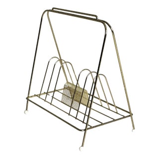 Danish Magazine Rack, 1960s For Sale