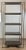 Modern Soft Gray Oak and Champagne Silver Metal Etagere For Sale In Atlanta - Image 6 of 6