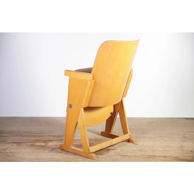 Vintage Cinema Bench from Ton, 1960s For Sale - Image 6 of 12