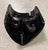 1960s Italian Murano Art Glass Venetian Mask Amethyst Color & Gold Flecks For Sale - Image 4 of 8