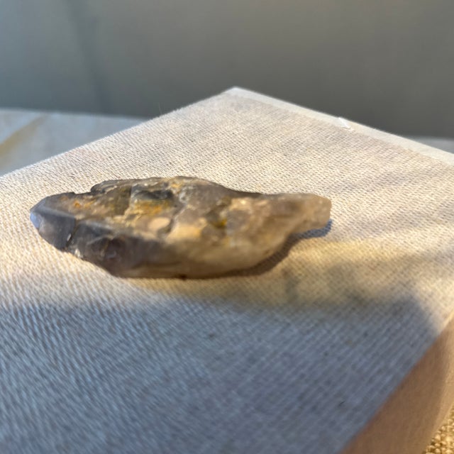 Rustic Herkimer Diamond Double-Terminated Quartz Crystal For Sale - Image 3 of 3