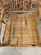 Vintage Bamboo Rattan Reed Dining Game Table & 4 Dining Arm Chairs For Sale - Image 12 of 12