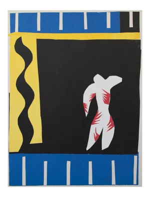 After Henri Matisse "The Clown" First German Edition Poster