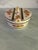 Rustic European Mid 20th Century Hand-Painted Butter or Jam Lidded Bowl From Holland For Sale - Image 3 of 5