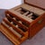 Wood Antique Art Deco Wooden Cutlery Chest, 1920s For Sale - Image 7 of 18