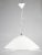 White Ceiling Lamp in White Milk Glass, 1990s For Sale - Image 8 of 9