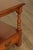 Pennsylvania House Solid Oak Two Tier End Table With Drawer For Sale - Image 12 of 18