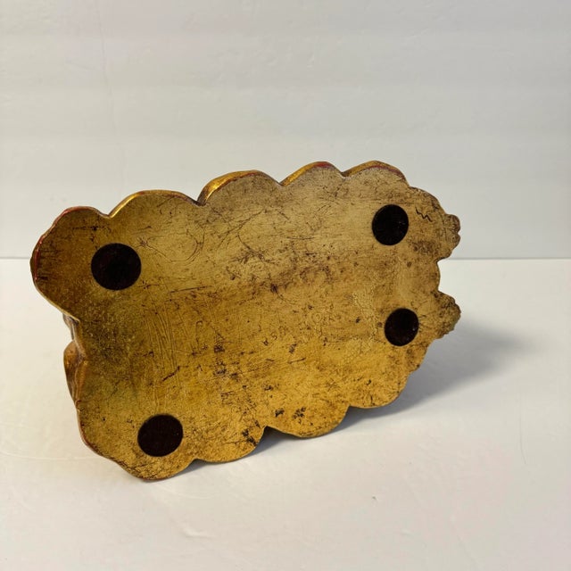 Pair of Kay Finch Yorkshire Terrier Gold Leaf Glaze Silky Yorkie Seated Dog Statue California Usa For Sale - Image 9 of 11