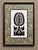 Vintage Original "Tree of Life" Kirigami Art Paper Cutting, Framed For Sale - Image 6 of 6