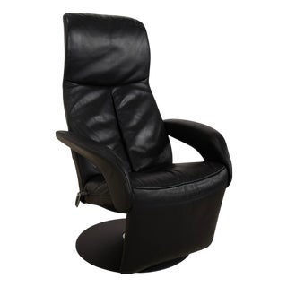 Symphony Armchair in Black Leather from Jori For Sale