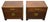 A very hard to find pair of Baker far east side tables / bedside tables. The pieces are typically well made Baker...