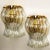 Murano Glass and Gilt Brass Sconces in the style of Venini, Italy, 1970s, Set of 2 For Sale - Image 6 of 10