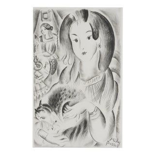 Mily Possoz, Serenity, Original Signed Engraving For Sale