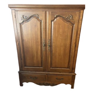 Ethan Allen Country French Tv Cabinet For Sale