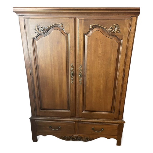 Ethan Allen Country French Tv Cabinet For Sale