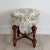 Baroque Baroque Oval Stool, Italy 19th Century For Sale - Image 3 of 6