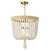 White Regina Andrew Milo Steel Chandelier, White For Sale - Image 8 of 8