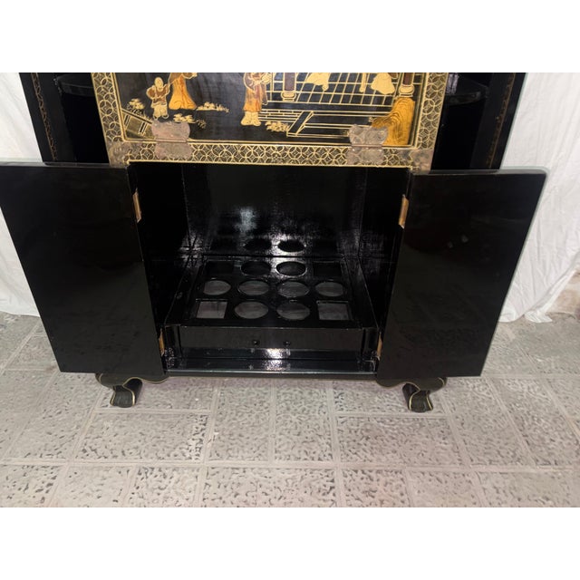 Antique Chinese Mobile Bar, 1900 For Sale - Image 13 of 17