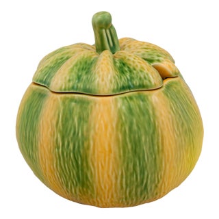 Bordallo Pinheiro Pumpkin Tureen - 145 oz For Sale