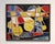 Yellow Mid Century French Abstract Painting by Ecole De Paris Painter Gabriel Zendel For Sale - Image 8 of 8