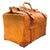 Vintage English Tanner Krolle & Co. Ltd. For Harrods Leather Gladstone Bag For Sale - Image 4 of 18