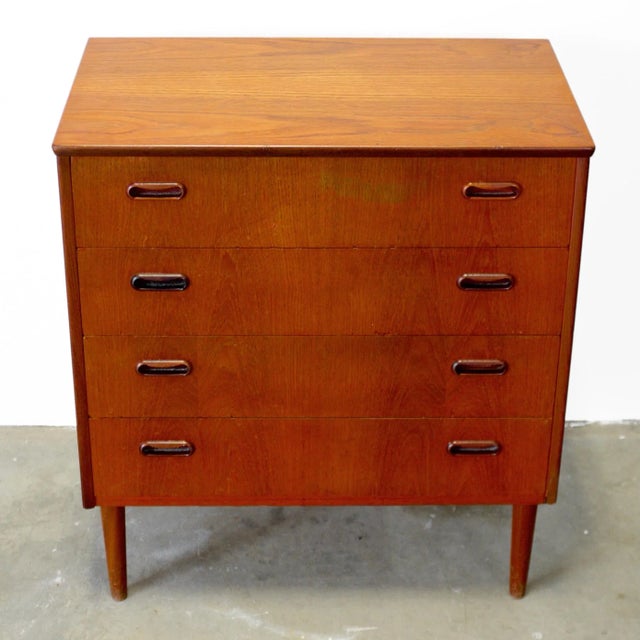 Dimensions: 27 5/8” L x 15 3/4” D x 30 5/8” H Origin: Denmark or Sweden Designer: Unknown Manufacturer: Unknown Year: ca...