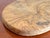 Vintage Olive Wood Biomorphic Small Tray / Cheese Board For Sale - Image 4 of 5