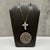 Early 21st Century Diamond Cross Necklace 14kt Yellow Gold 1.10ctw Gh Si 18in New For Sale - Image 5 of 6