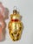 Glass Vintage German Glass Pig & Teddy Bear Christmas Ornaments – Pair For Sale - Image 7 of 9