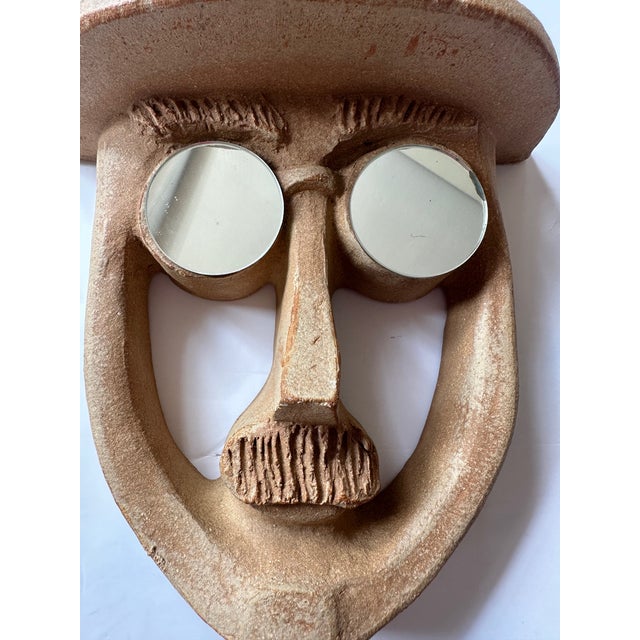 1970s David Gil Original Pottery Wall Sculpture For Sale - Image 5 of 6