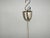 Vintage Czech Art Deco Opaline Glass and Chrome Pendant Lights, 1930s, Set of 2 For Sale - Image 4 of 16
