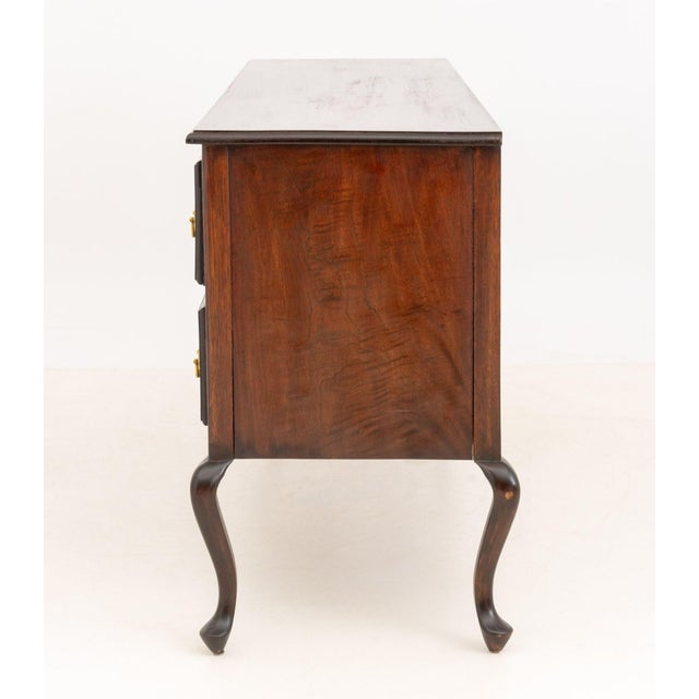 Wood Queen Anne Style Mahogany Sideboard For Sale - Image 7 of 9