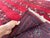 Red Bokhara Hand-Knotted Wool Rug - 7'3" X 5'4" For Sale - Image 10 of 11