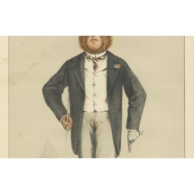 Edward Knatchbull-Hugessen, Vanity Fair Statesmen, 1870, Paper For Sale - Image 3 of 10
