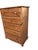 Vintage Pine Tallboy Chest of 5 Drawers, 1980s For Sale - Image 16 of 16