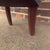Wood Light Blue Embroidered Mid Century Style Accent Chair For Sale - Image 7 of 12