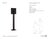 Kelly Wearstler by Visual Comfort Signature Lotura 72" Intersecting Floor Lamp in Museum Black Designer: Kelly Wearstler...