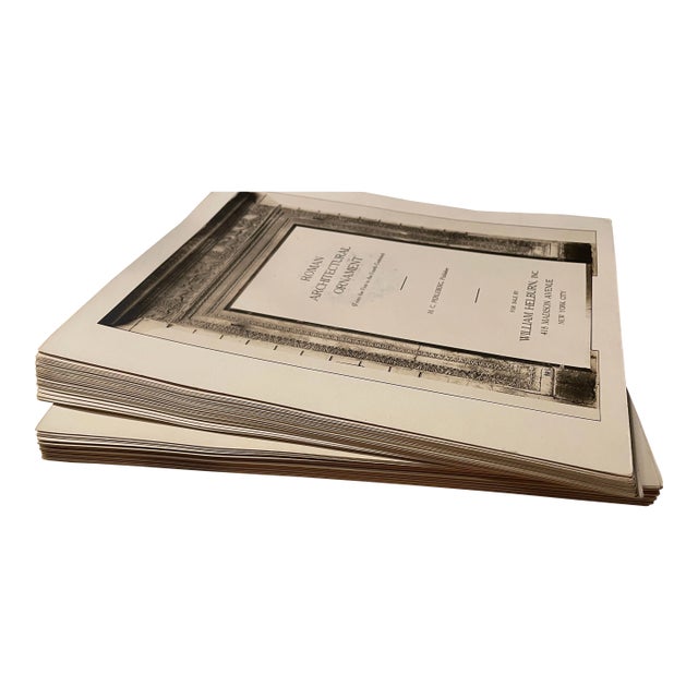 1920s Roman Architectural Ornament Portfolio Set of 75 Photographs For Sale
