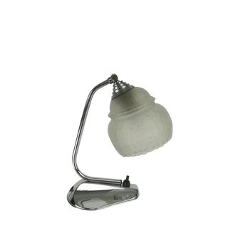 Chrome-Plated Bedside Lamp, 1960s For Sale