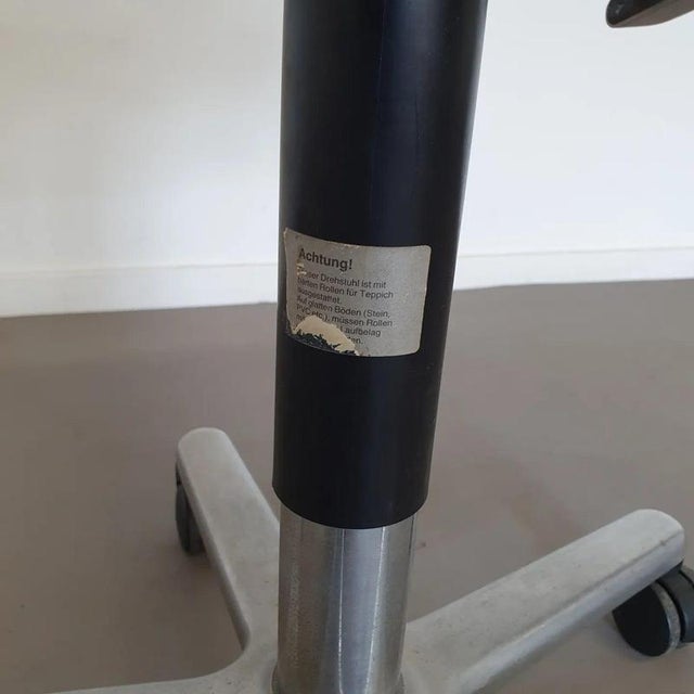 Wilkhahn Space Age Office Chair by Wilhelm Ritz for Wilkhahn, 1970s For Sale - Image 4 of 10