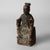 Antique Chinese Carved Wood Deity Altar Figure 18thC Measures - 9 1/4" x 3 3/4" x 3 1/4"