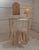 Dressing Table with Lamp and Seat in Faux Bamboo, 1950s, Set of 2 For Sale - Image 9 of 18