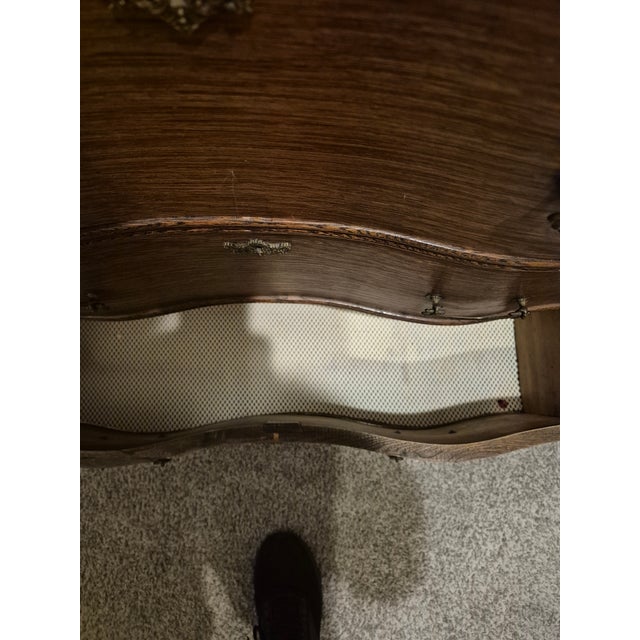 Early 20th Century Early 20th Century Victorian-Era Serpentine Highboy Dresser For Sale - Image 5 of 14